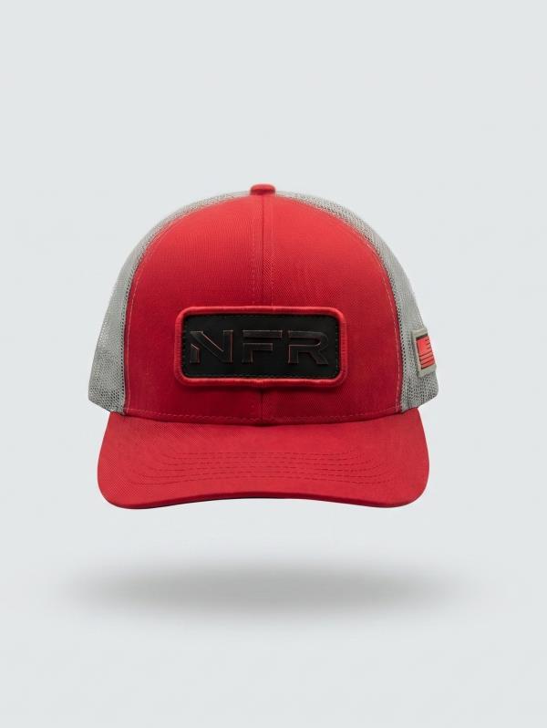 BONÉ  VERMELHO/ CINZA BON562
