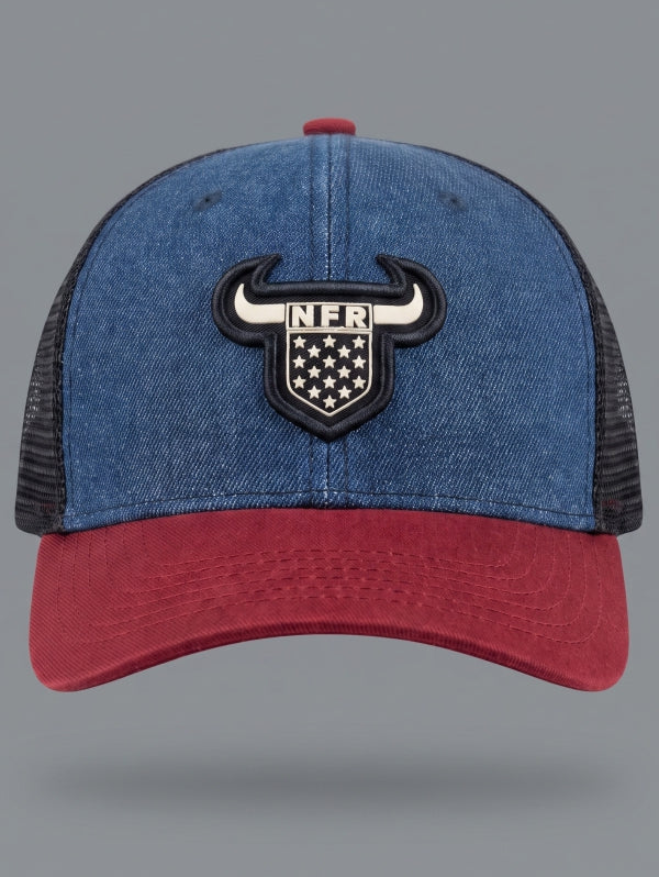 BONÉ NFR AZUL / MARSALA BONE645