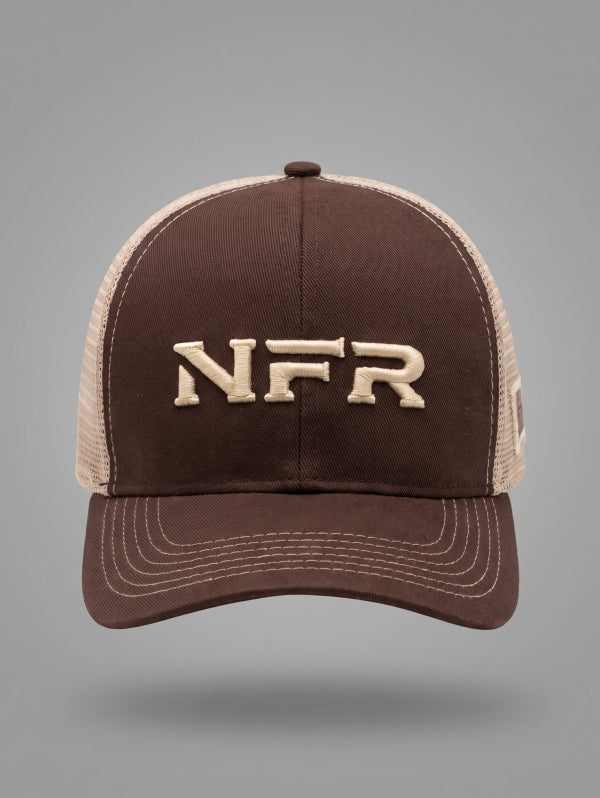 BONÉ NFR MARROM / CREME BONE653