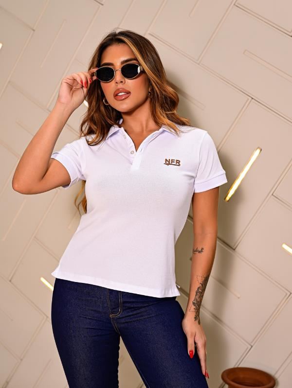 POLO BORDADO FEM CFP809
