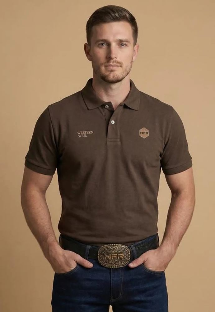 POLO BORDADO MASC CMP786