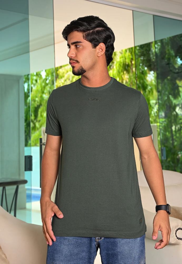 CAMISETA BORDADO MASC CMS1100