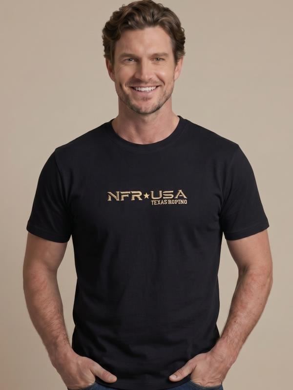 CAMISETA BORDADO MASC CMS1134