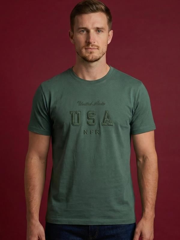 CAMISETA BORDADO MASC CMS1155
