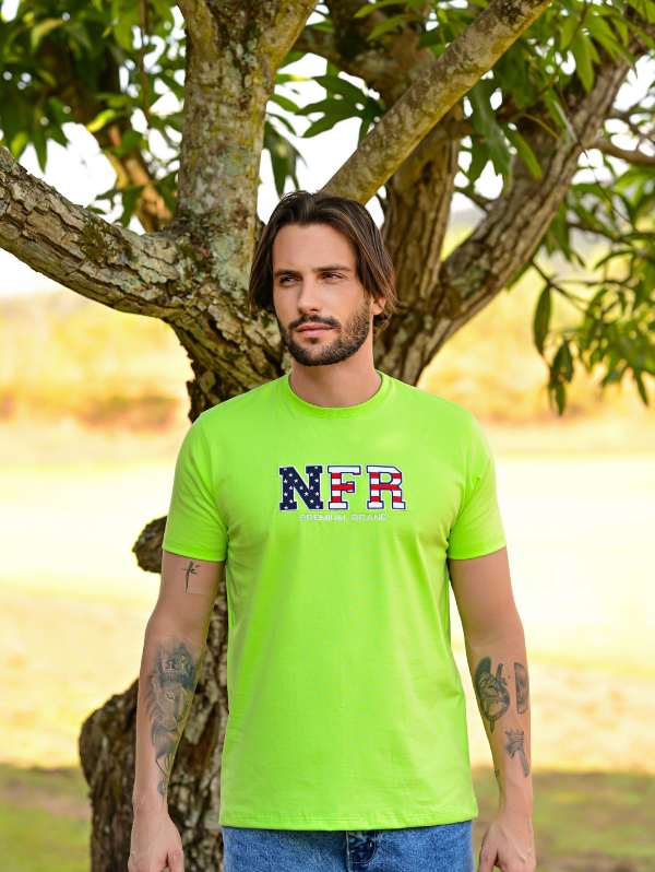 CAMISETA BORDADO MASC CMS657