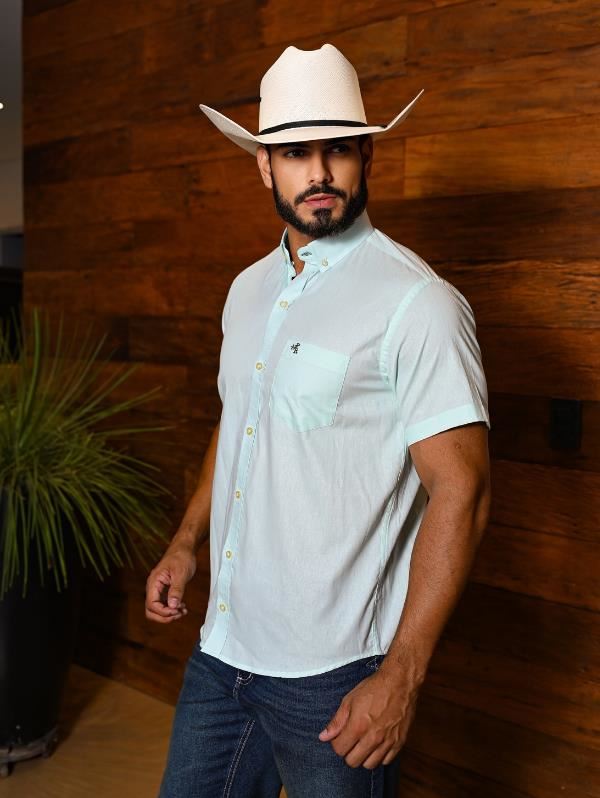 CAMISA MANGA CURTA CONFORT MASC MC1293