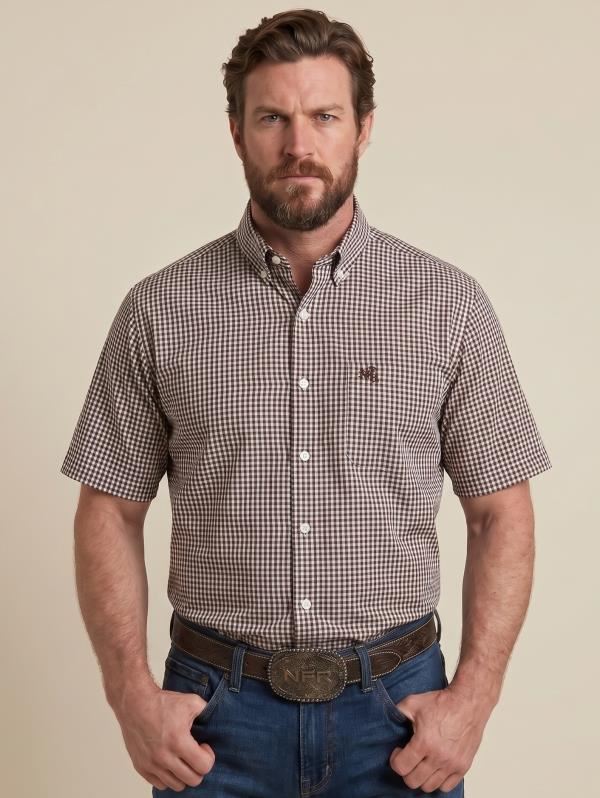 CAMISA MANGA CURTA CONFORT MASC MC1525