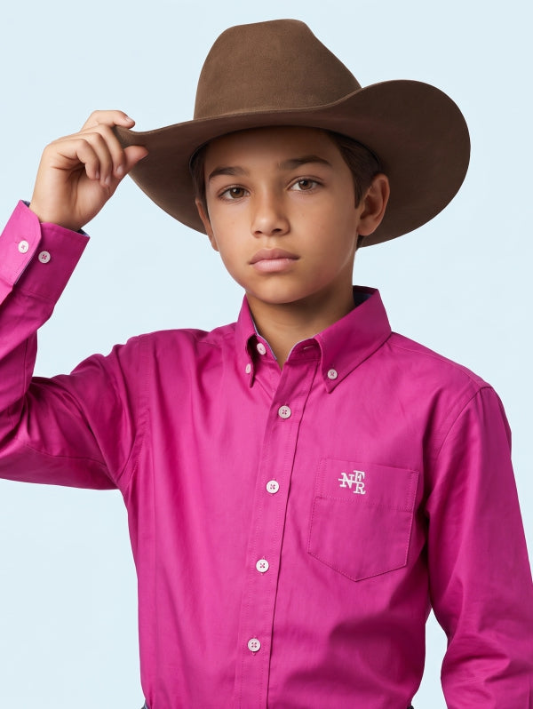CAMISA MANGA LONGA INFANTIL MASC ML1183