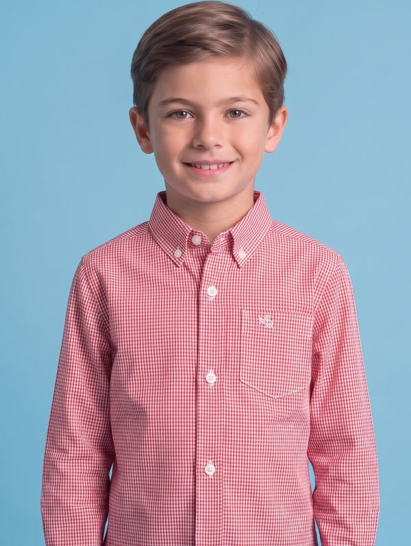 CAMISA MANGA LONGA INFANTIL MASC ML1185