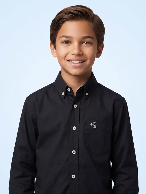 CAMISA MANGA LONGA INFANTIL MASC ML1186