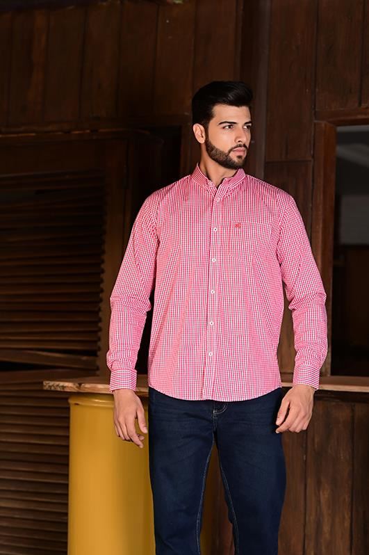 CAMISA BORDADO MASC ML1261