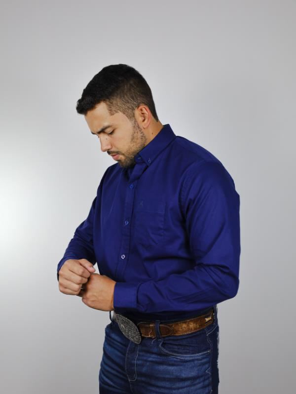 CAMISA MANGA LONGA CONFORT MASC ML1282