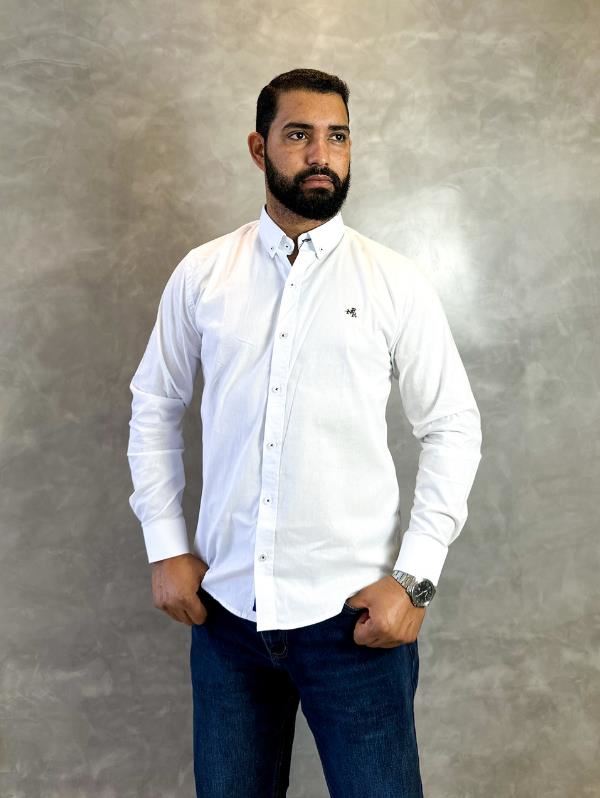 CAMISA MANGA LONGA SLIM MASC ML1283