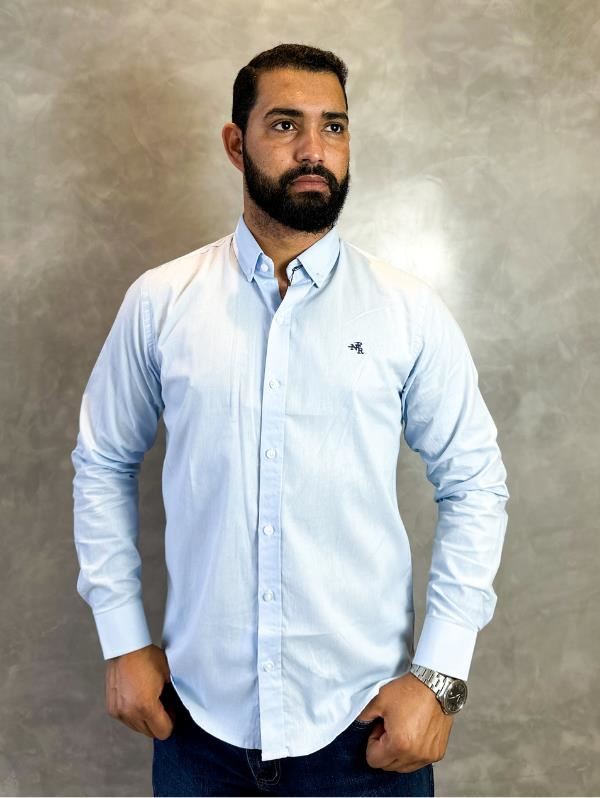 CAMISA MANGA LONGA SLIM MASC ML1287