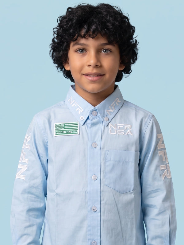 CAMISA MANGA LONGA INFANTIL MASC ML1290
